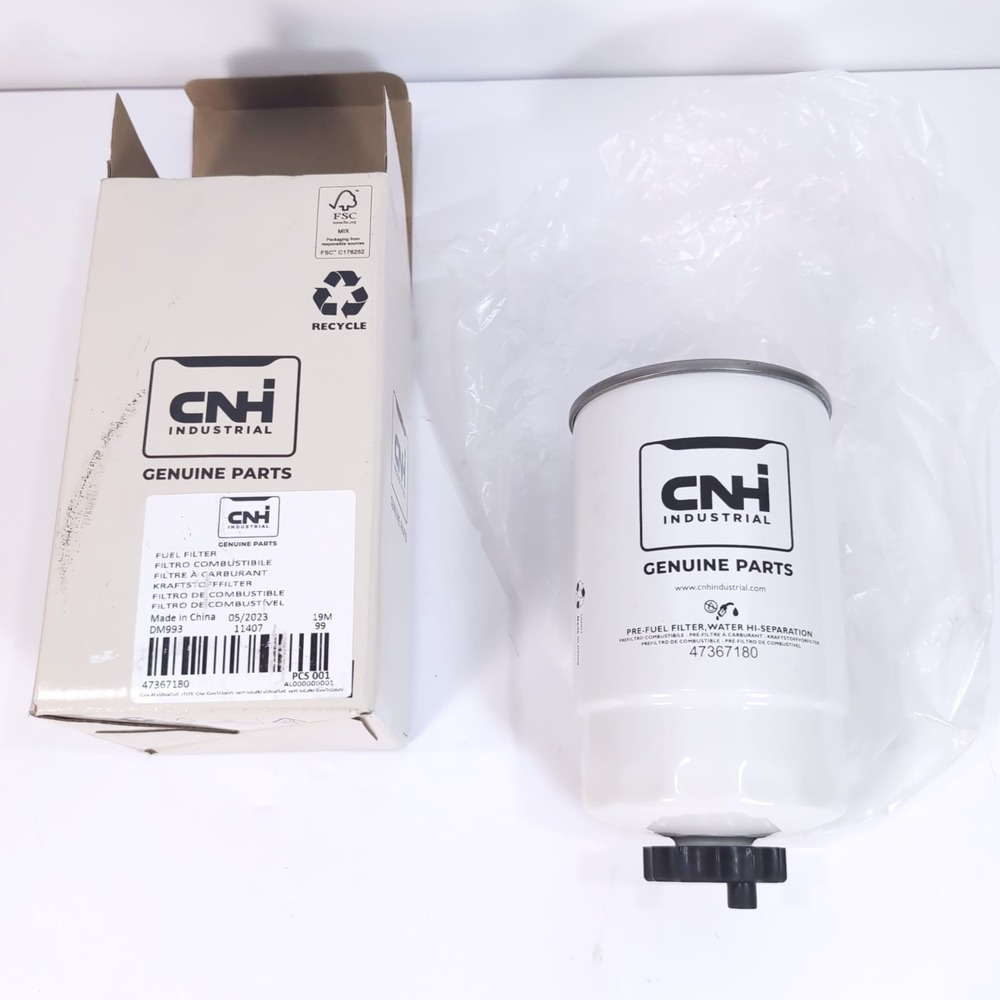 New Holland Fuel Filter Part # 47367180 CN Industrial Genuine Part